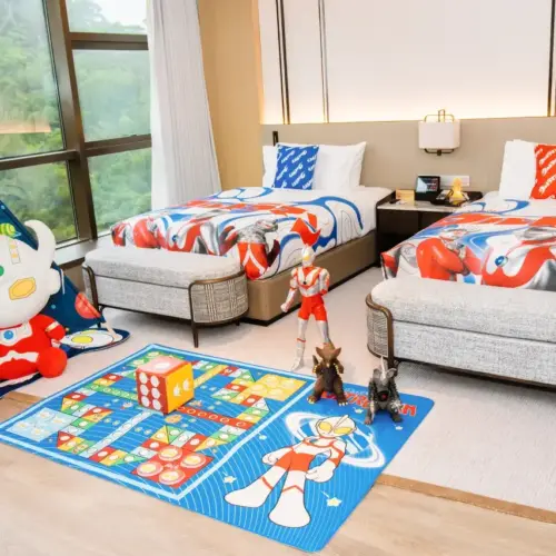 Classic Ultraman Deluxe Mountain View Twin Room