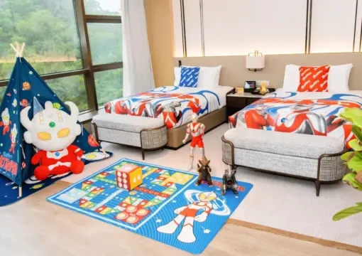 Classic Ultraman Deluxe Mountain View Twin Room