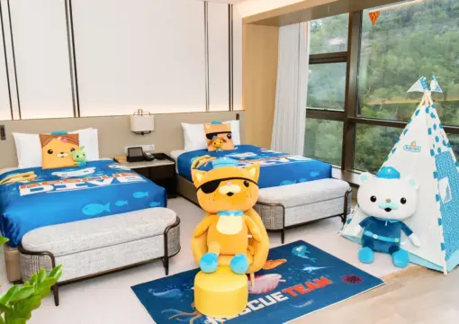 Octonauts Deluxe Mountain View Twin Room