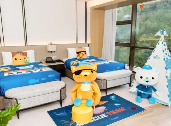 Octonauts Deluxe Mountain View Twin Room