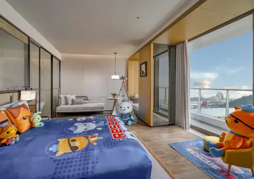 Octonauts Sea View Balcony Double Bed Room